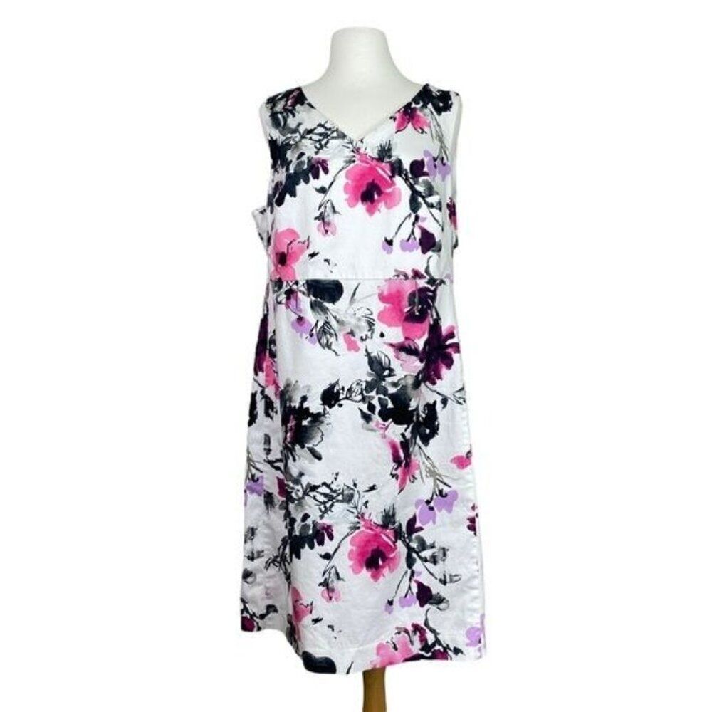 Lane Bryant Plus Size Floral Dress Size 16